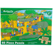 A3 Wooden Puzzle 60 Pieces Assorted