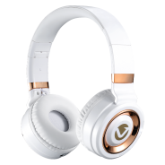 Lunar Series Bluetooth Headphones White & Gold 