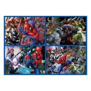 Ultimate Spiderman Multi 4 In 1 Puzzles  (50, 80, 100 & 150pc)