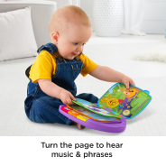 Fisher-Price Laugh & Learn Storybook Rhymes Book - musical infant toy