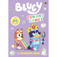 Bluey Fun And Games Colouring Book Official Colouring Book