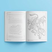 Hinkler Manga To The Max Dragons Drawing & Colouring Book